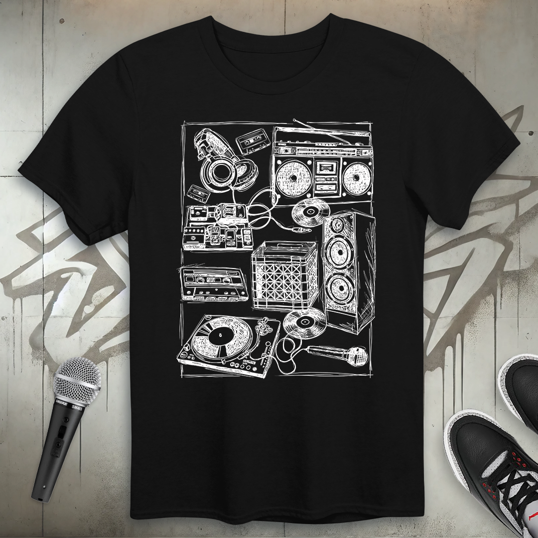 Boom Bap Sketch T-Shirt