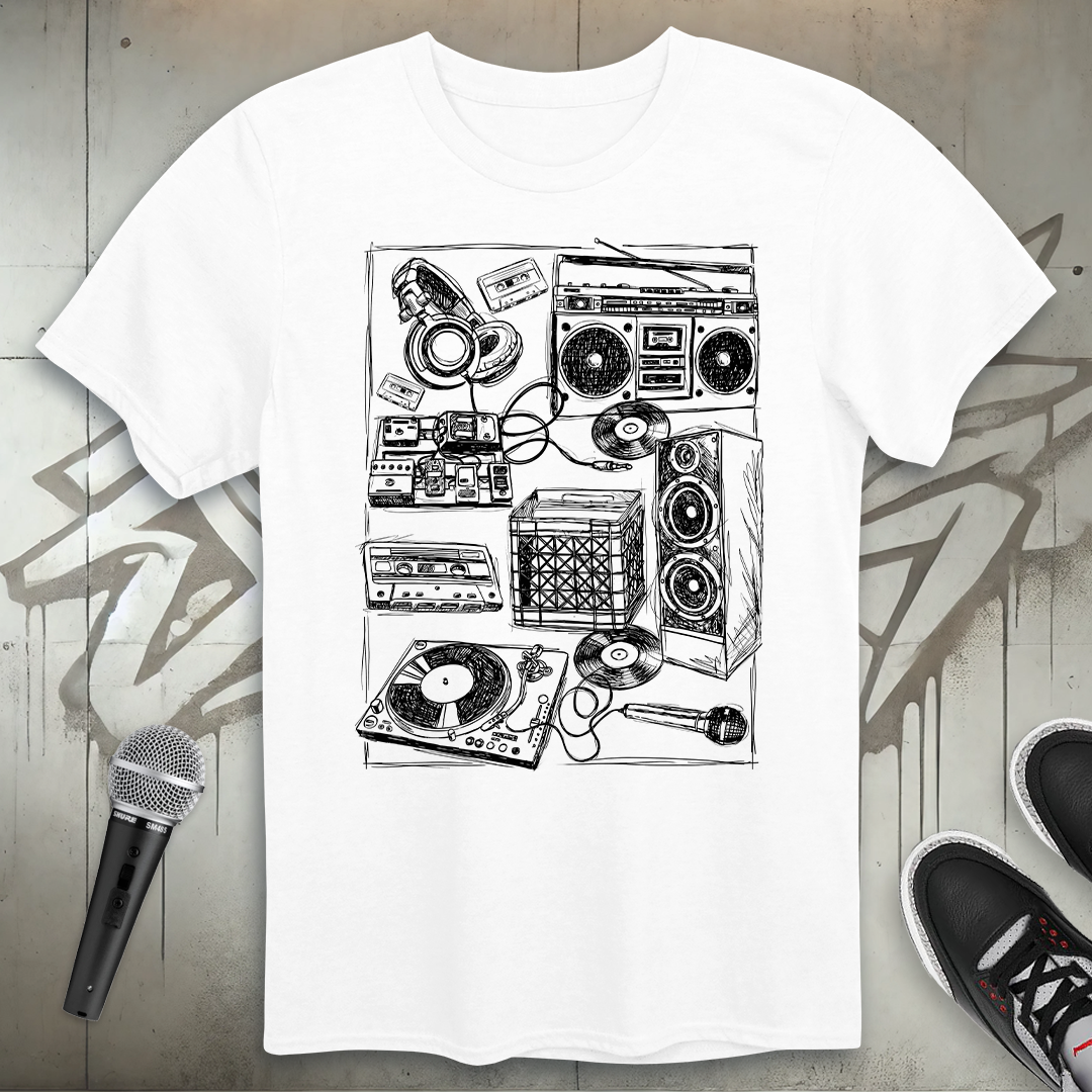 Boom Bap Sketch T-Shirt