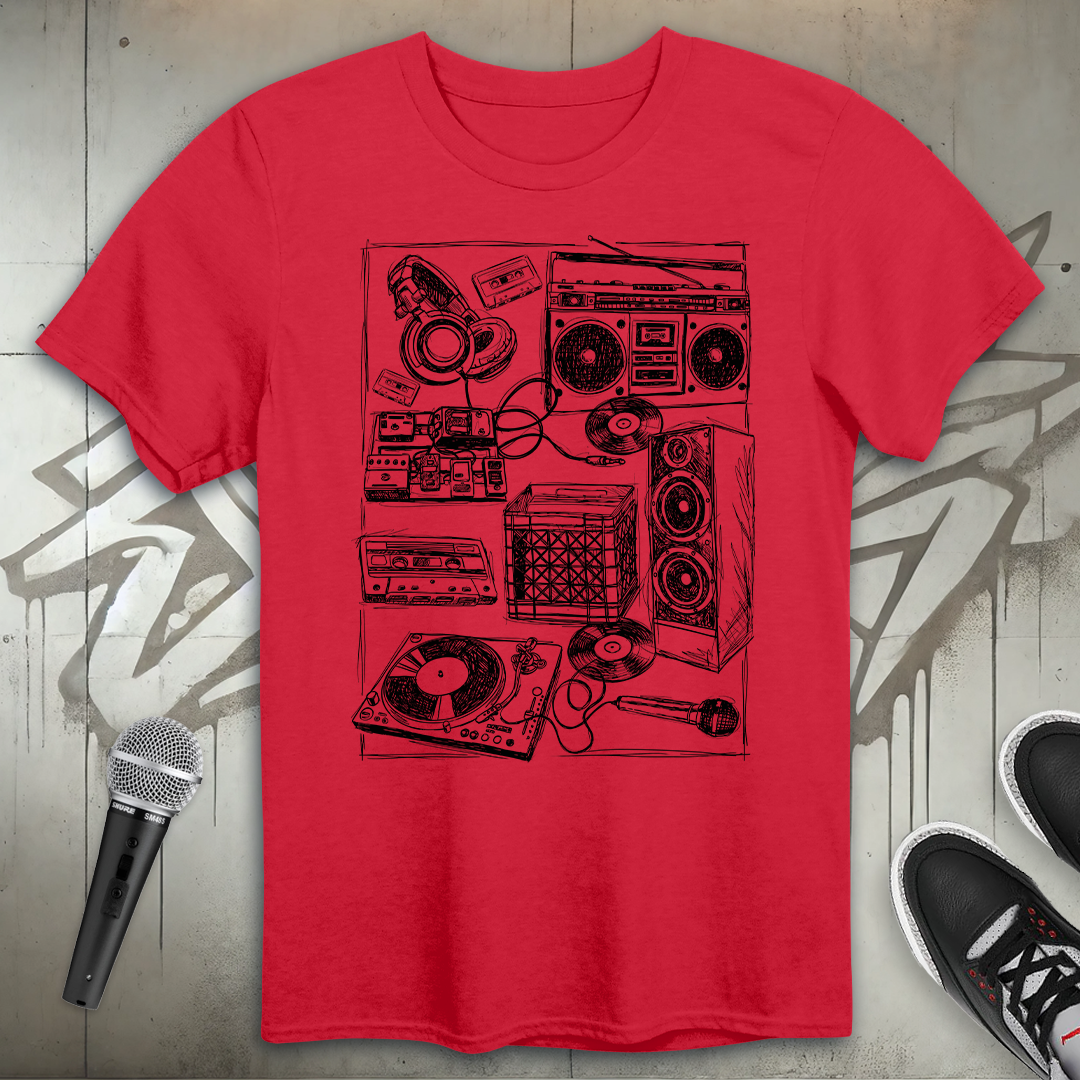 Boom Bap Sketch T-Shirt