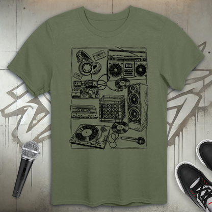 Boom Bap Sketch T-Shirt