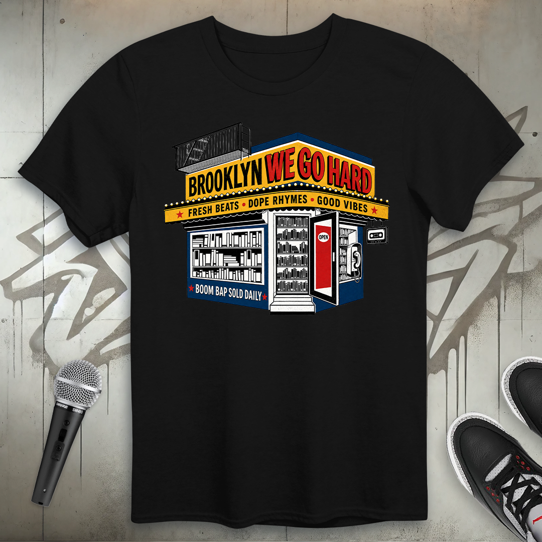 Brooklyn Go Hard T-Shirt
