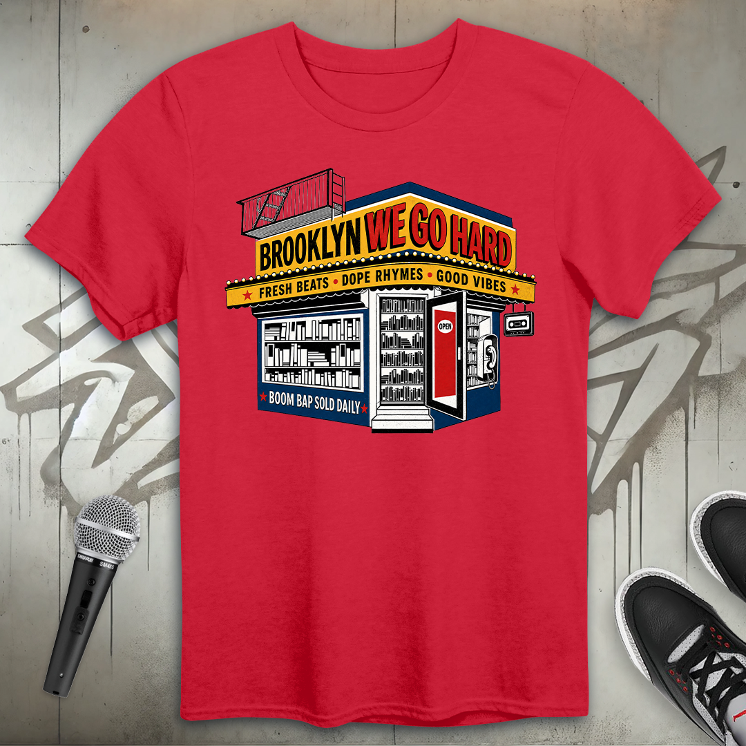 Brooklyn Go Hard T-Shirt