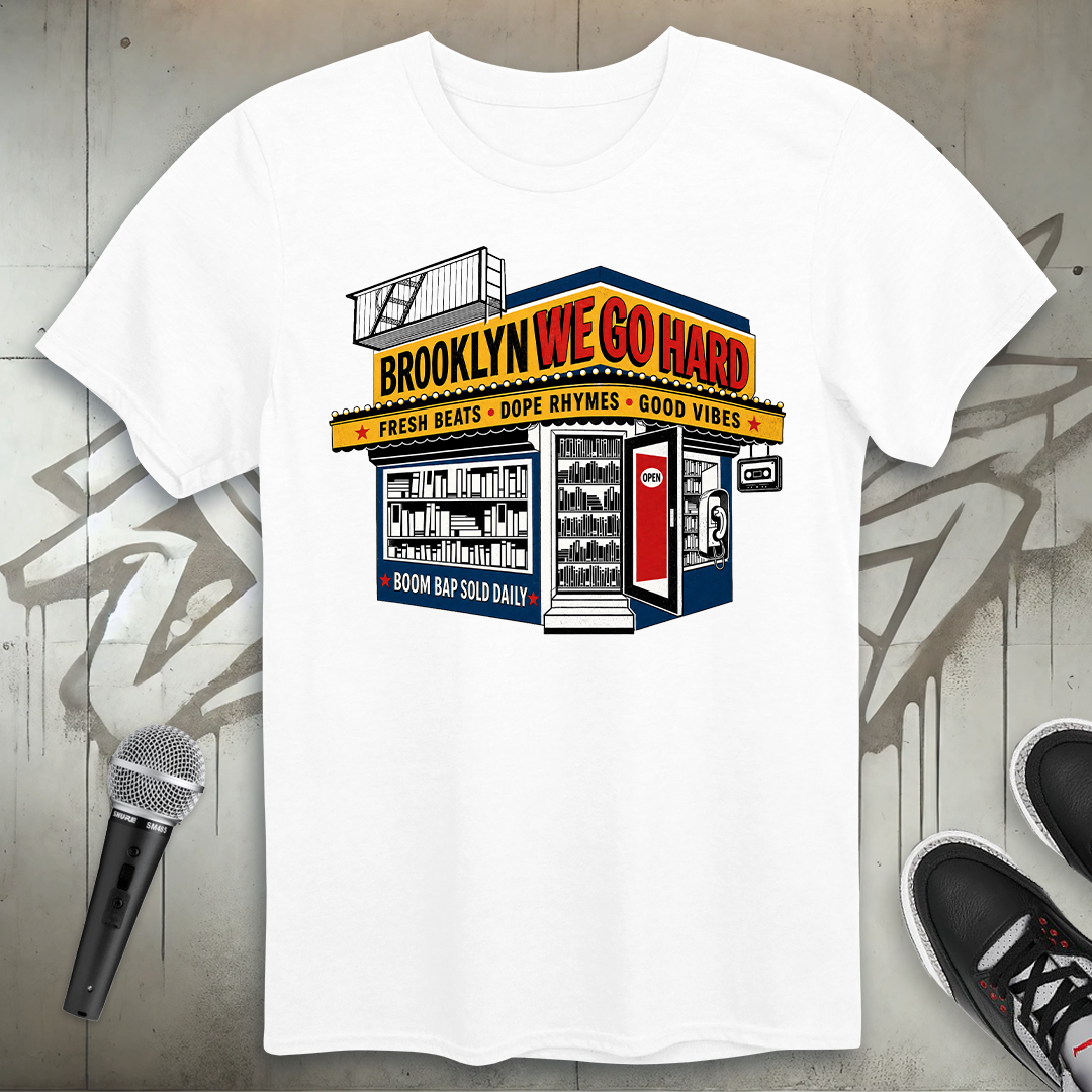 Brooklyn Go Hard T-Shirt