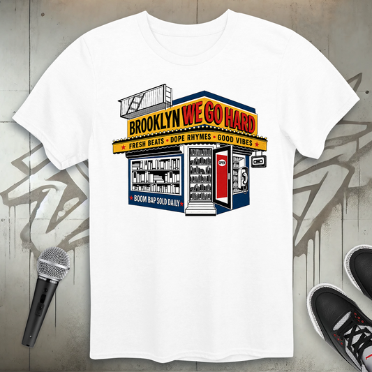 Brooklyn Go Hard T-Shirt