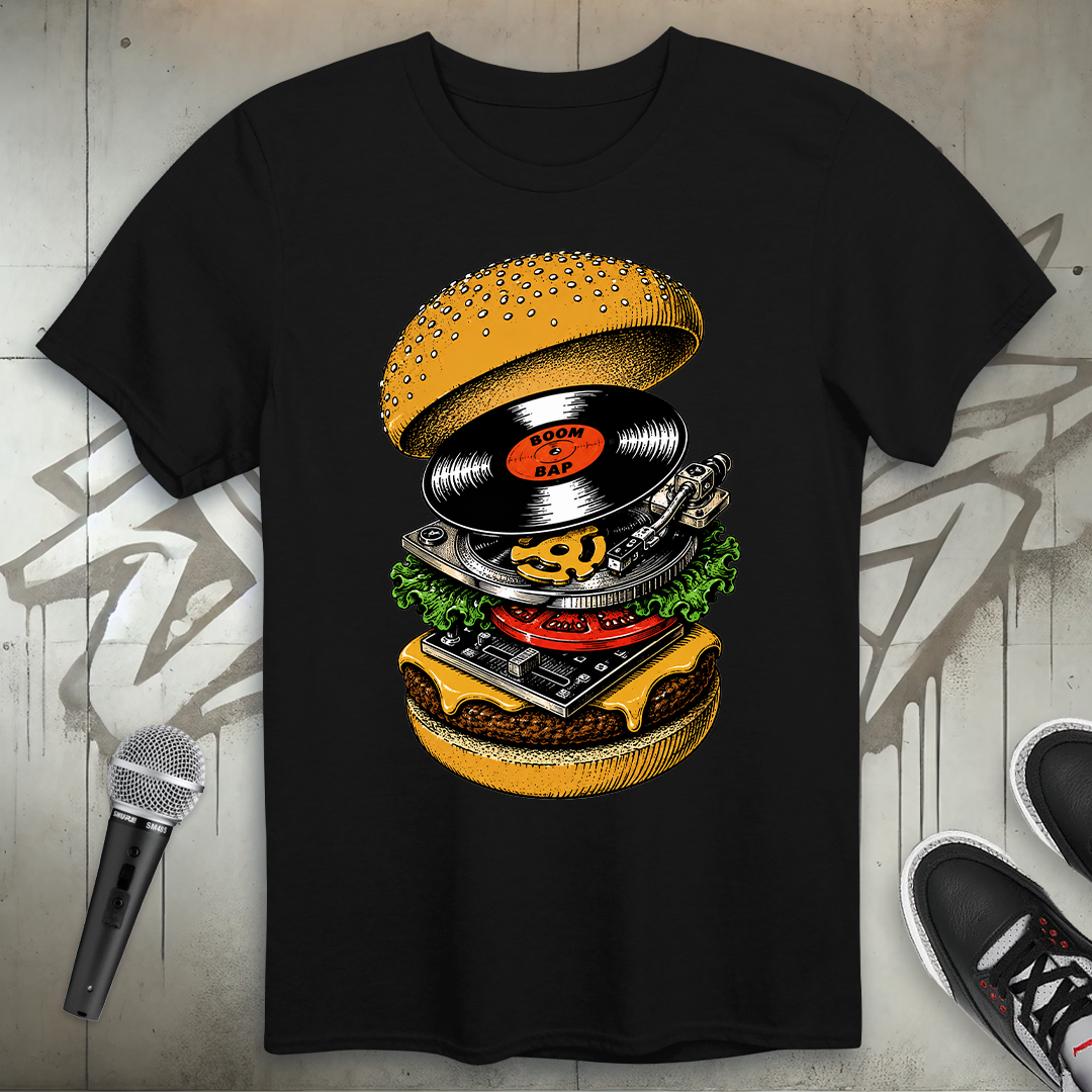 Boom Bap Burger T-Shirt