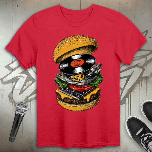 Boom Bap Burger T-Shirt
