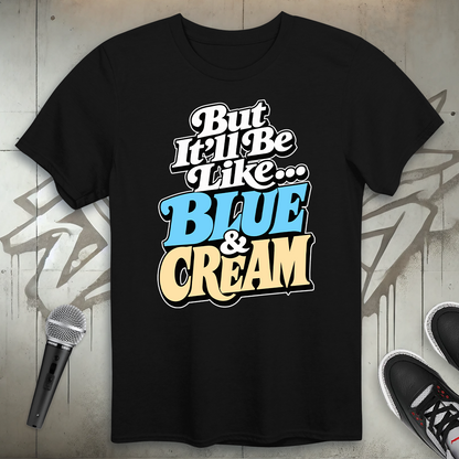 Blue And Cream T-Shirt