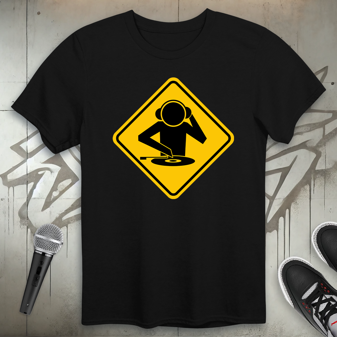 Caution DJ T-Shirt
