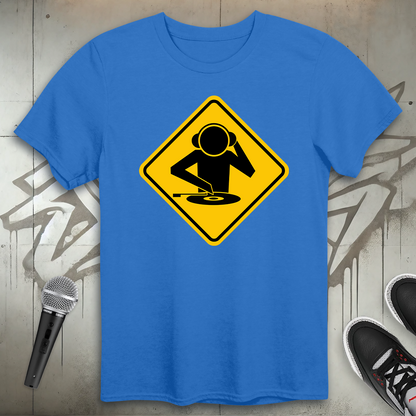Caution DJ T-Shirt