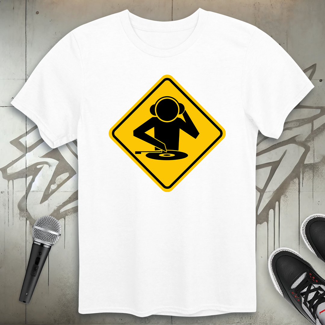 Caution DJ T-Shirt