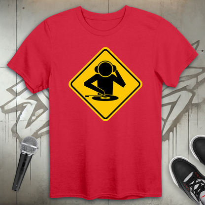Caution DJ T-Shirt