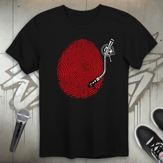 Fingerprint Spin T-Shirt