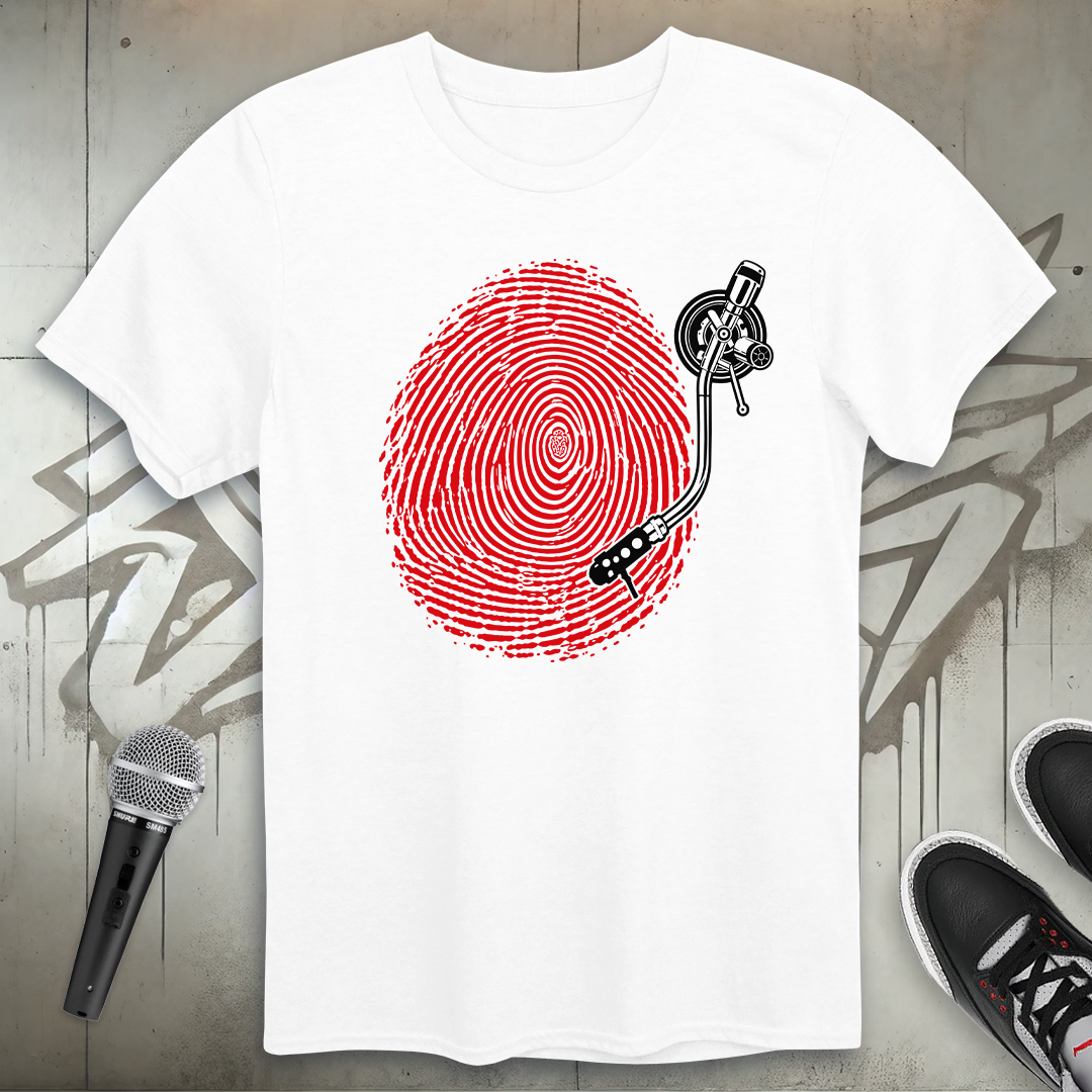 Fingerprint Spin T-Shirt