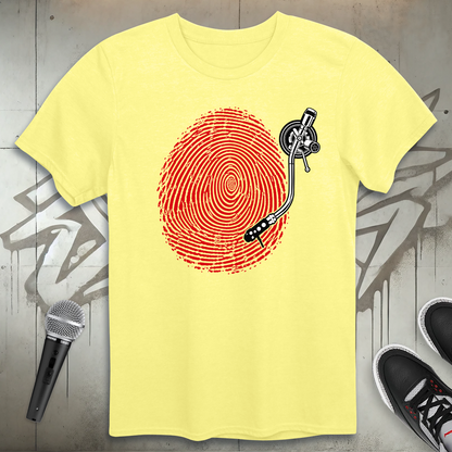 Fingerprint Spin T-Shirt