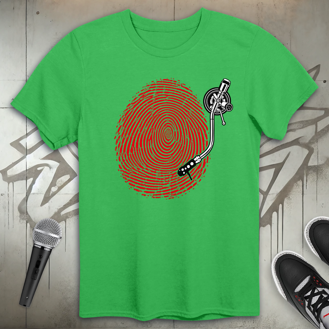 Fingerprint Spin T-Shirt