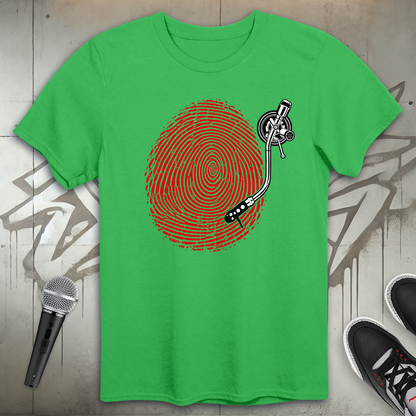 Fingerprint Spin T-Shirt