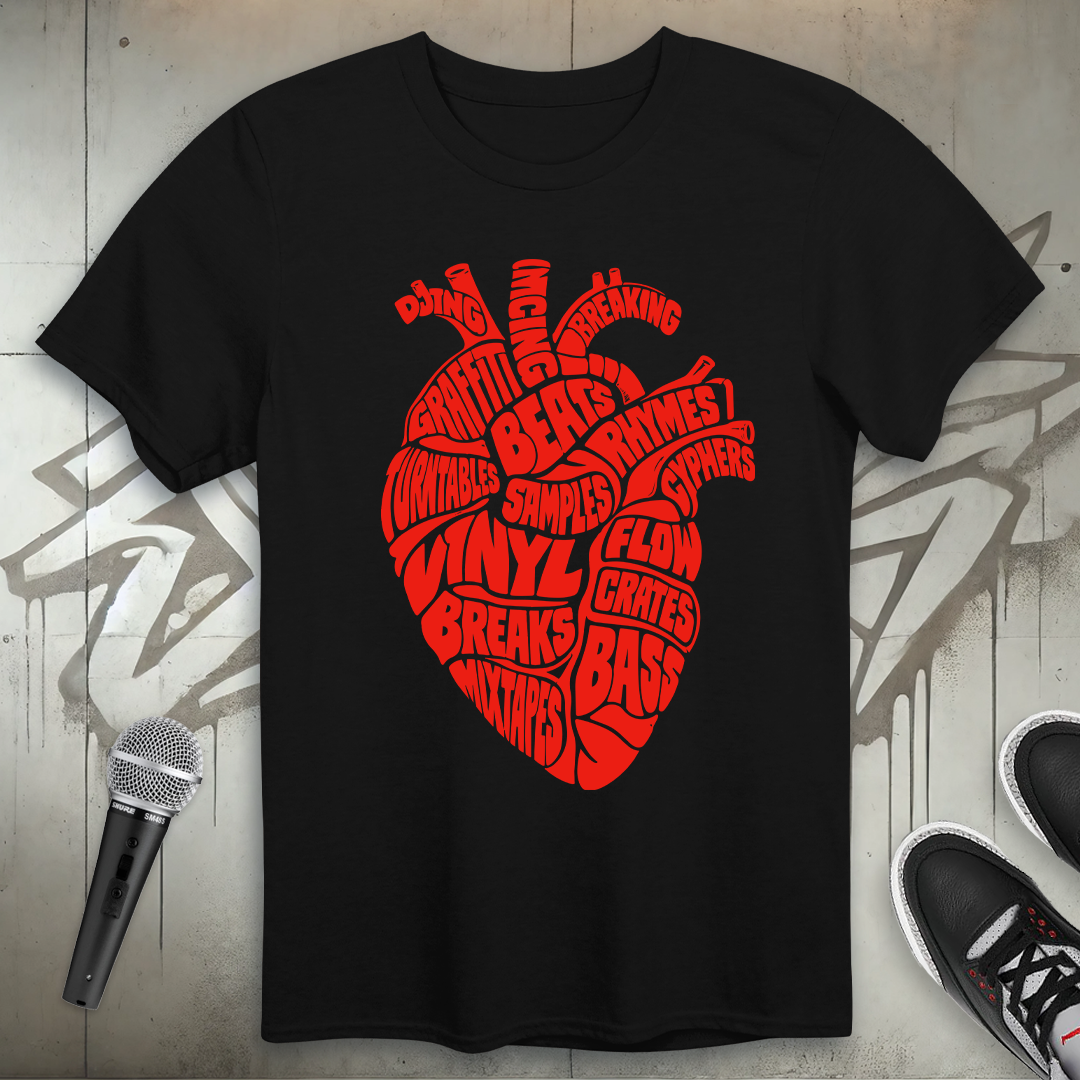 Hip-Hop Heart T-Shirt