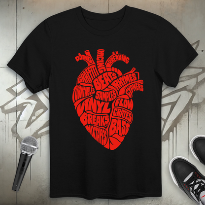 Hip-Hop Heart T-Shirt