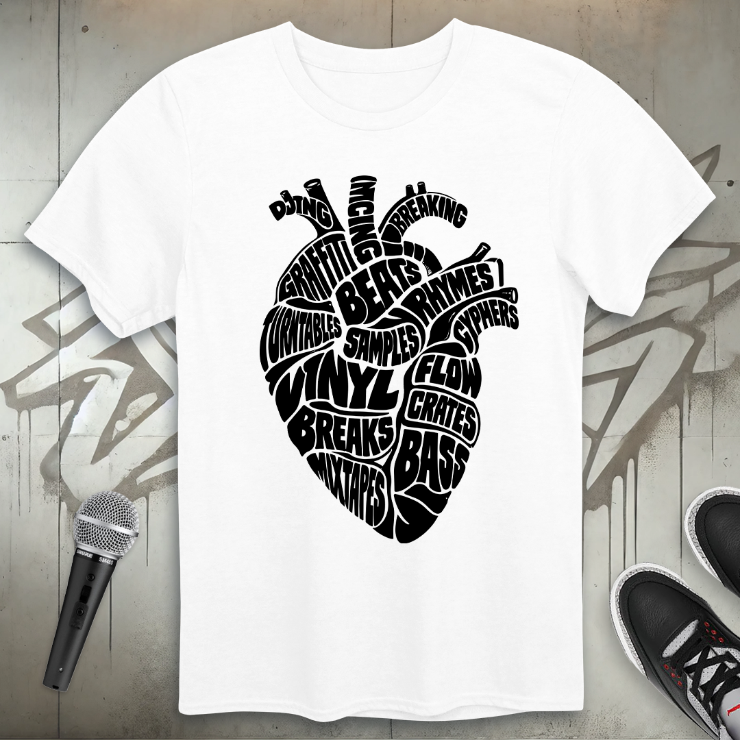 Hip-Hop Heart T-Shirt