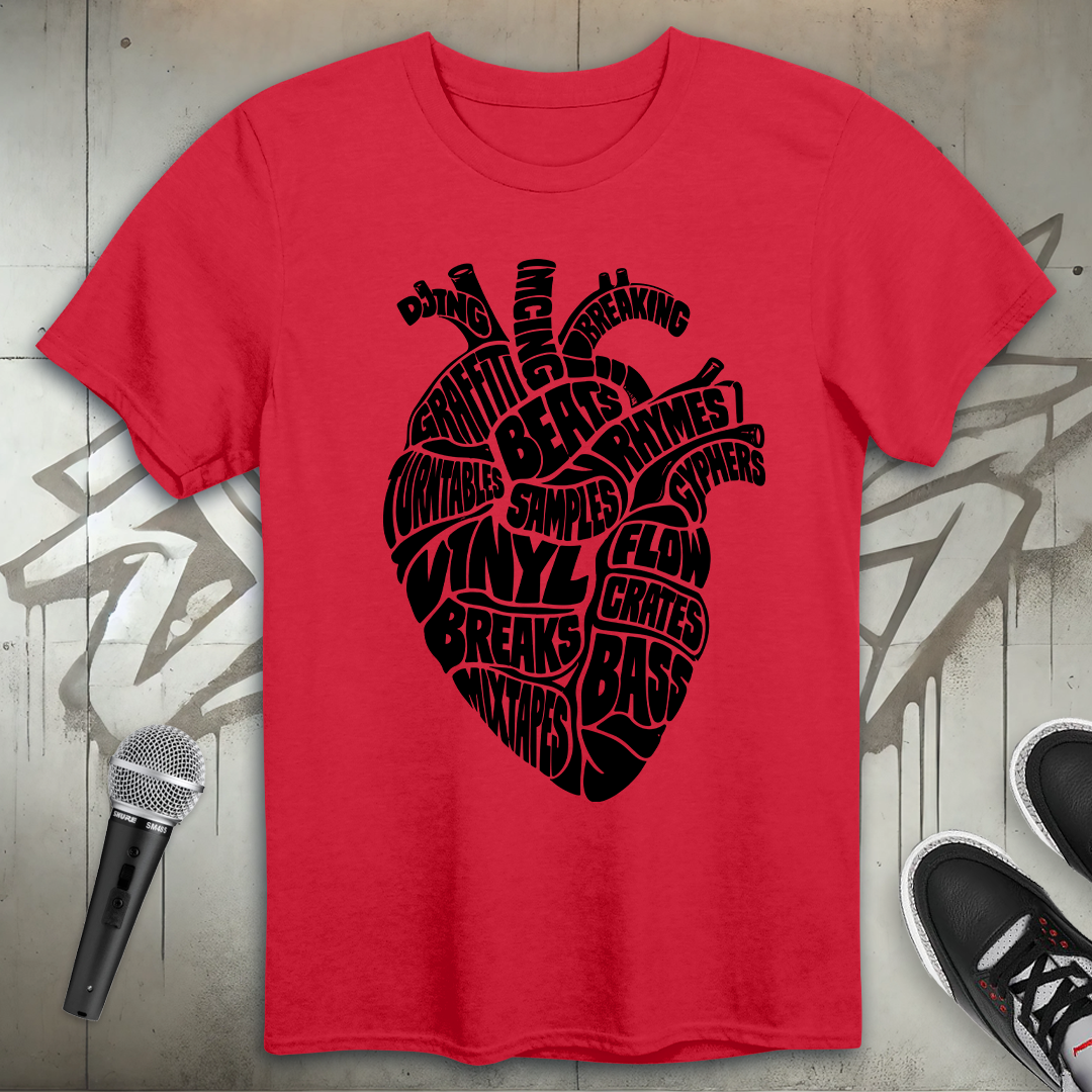 Hip-Hop Heart T-Shirt