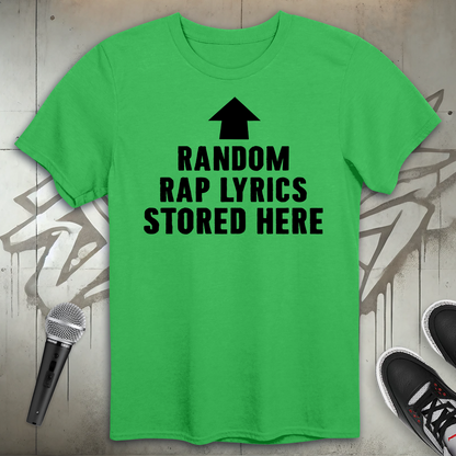 Random Rap Lyrics T-Shirt