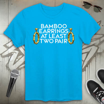Bamboo Earrings T-Shirt