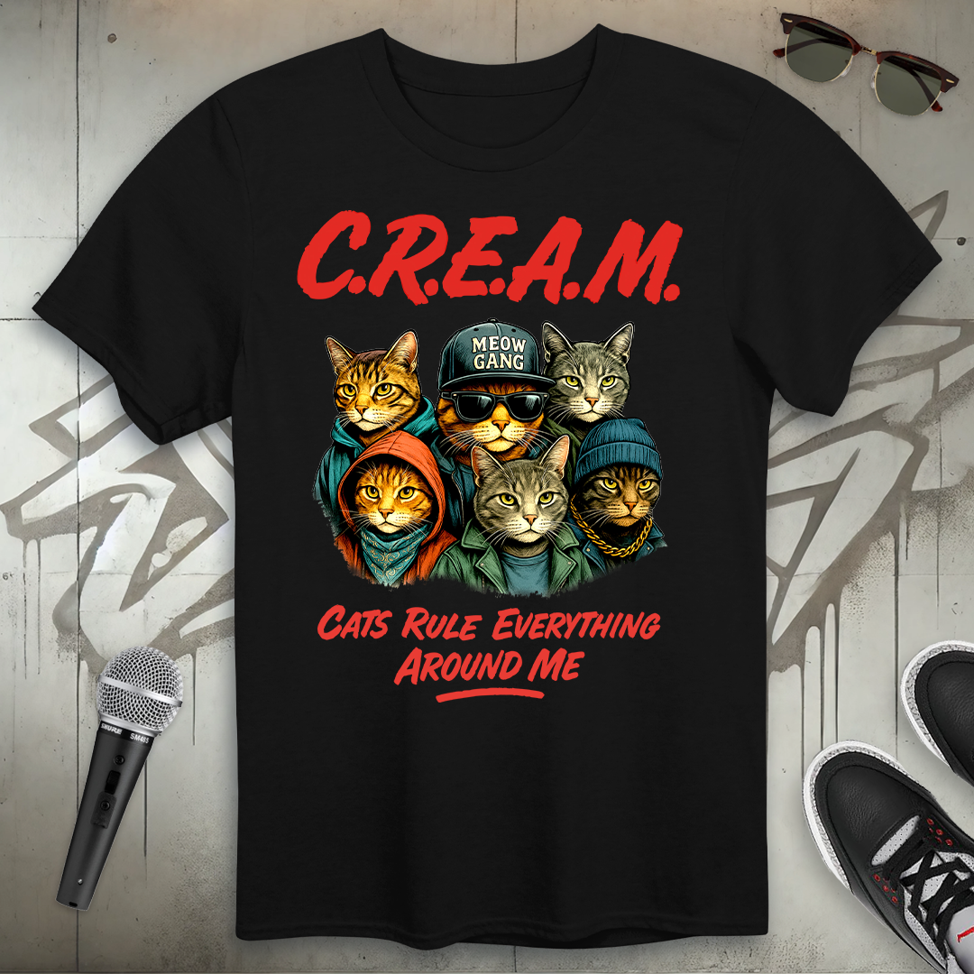 Cream Cats T-Shirt