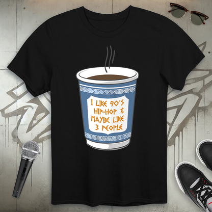 90's Hip-Hop Coffee Cup T-Shirt