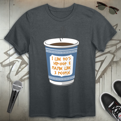 90's Hip-Hop Coffee Cup T-Shirt
