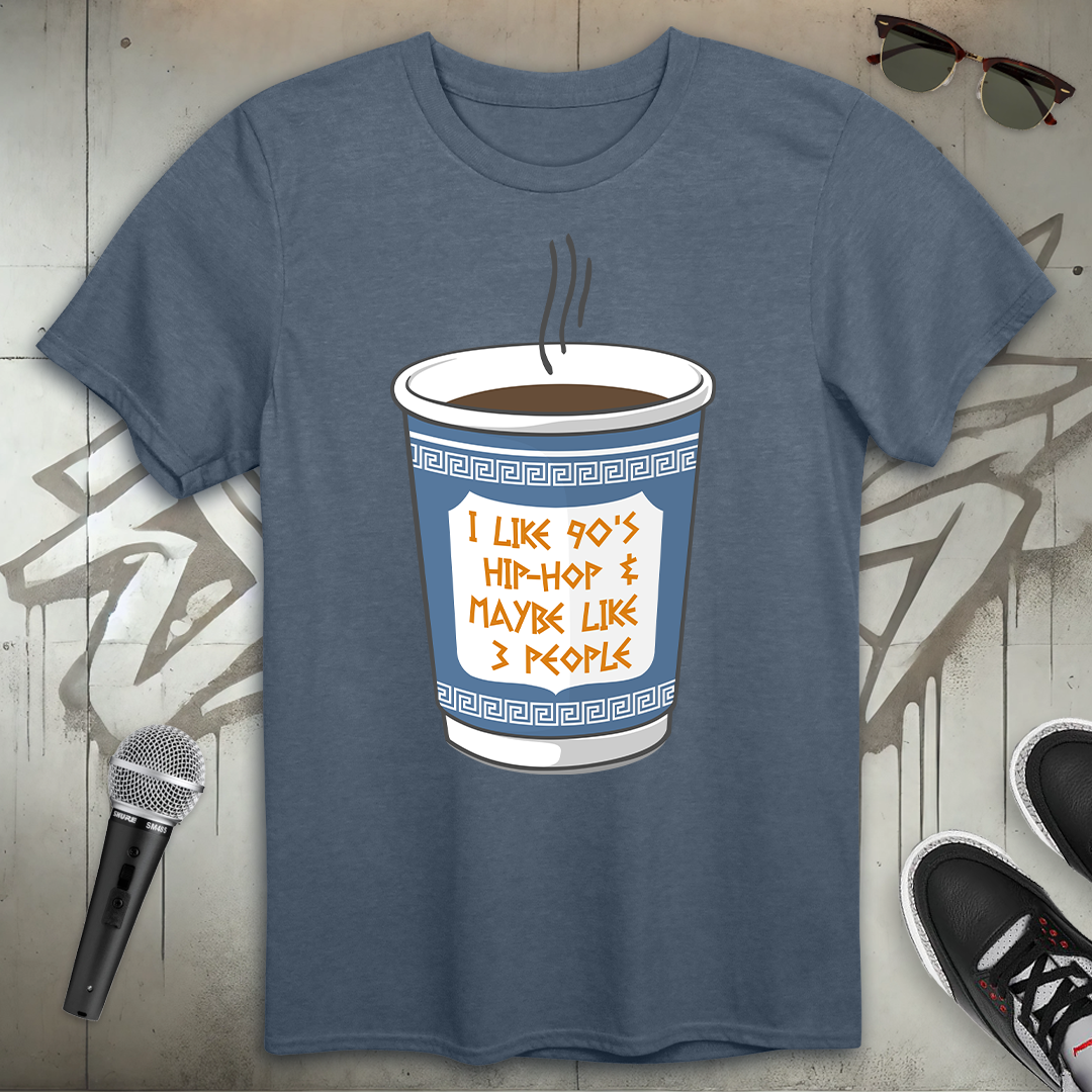 90's Hip-Hop Coffee Cup T-Shirt