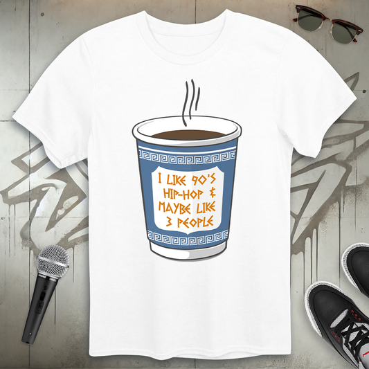 90's Hip-Hop Coffee Cup T-Shirt