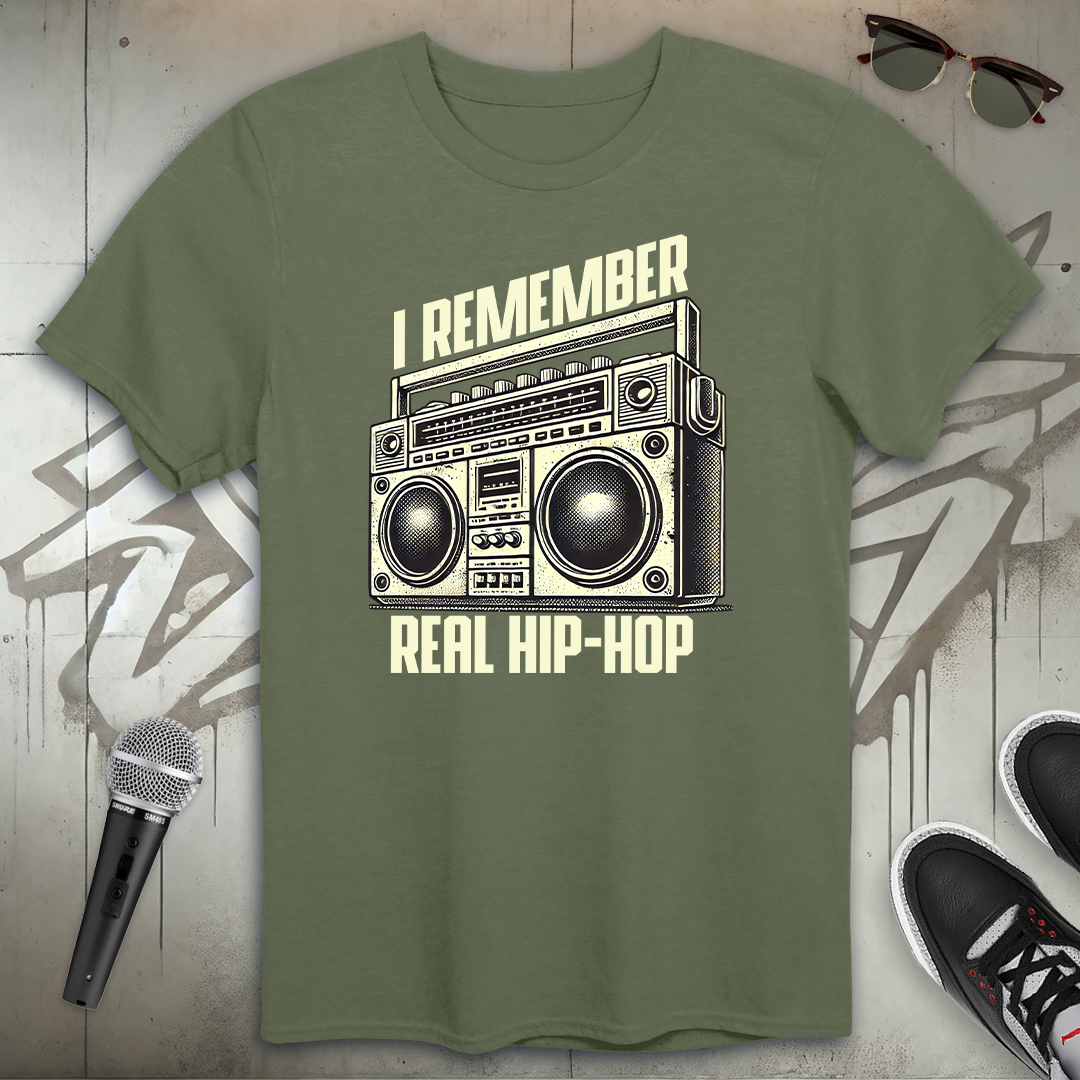 I Remember Real Hip-Hop T-Shirt