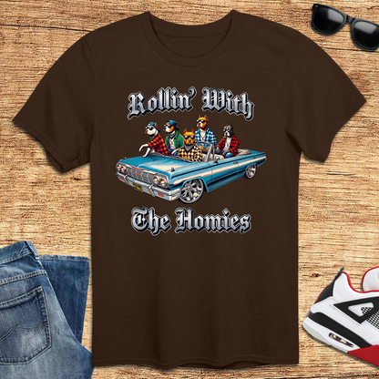 Rollin' With The Homies T-Shirt